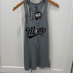 Gray Mom Graphic Tank Top